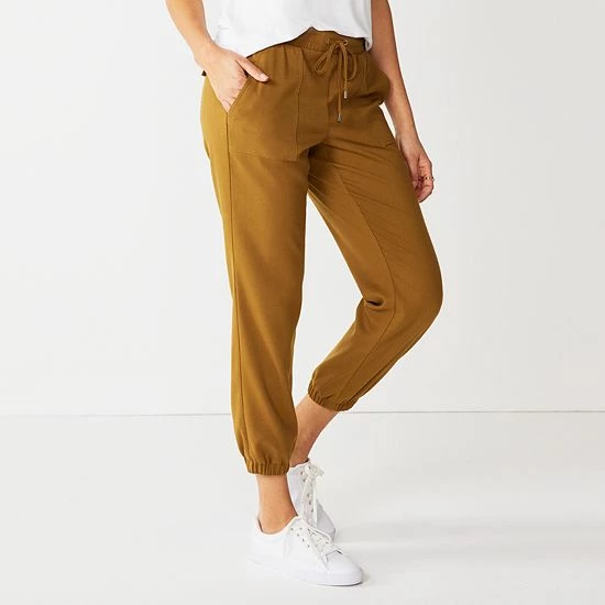 Women's Nine West Elastic-Cuff Relaxed Jogger Pants Mint Virtue 6 Women's Nine West Elastic-Cuff Relaxed Jogger Pants Mint Virtue - Image 6