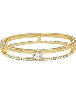 Nine West Hinge Crystal Cuff Bracelet