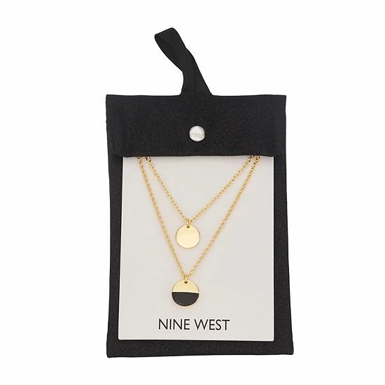Nine West Coin Multirow Necklace 2 Nine West Coin Multirow Necklace - Image 2