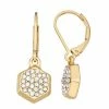 Nine West Hexagon Drop Earrings