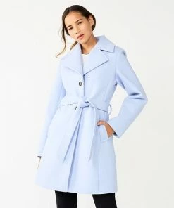 Women's Nine West Belted Trench Coat Black 10 Women's Nine West Belted Trench Coat Black -Nine West Shop unnamed file 522