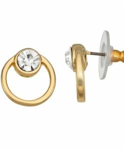 Nine West Front Hoop Earrings