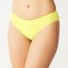 Women's Nine West Scoop Swim Bottoms Lemon Zest
