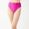Women's Nine West High-Waist Swim Bottoms Black