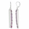 Nine West Layered Linear Drop Earrings