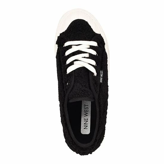 Nine West Hazie Women's Sneakers Red Plaid Multi 4 Nine West Hazie Women's Sneakers Red Plaid Multi - Image 4