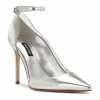 Nine West Freze Women's Dress Pumps Silver Clear
