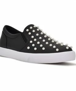 Nine West Lovie Women's Slip-On Sneakers Black -Nine West Shop unnamed file 5397