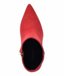 Nine West Bolana Women's Suede Heeled Ankle Boots 8 Nine West Bolana Women's Suede Heeled Ankle Boots -Nine West Shop unnamed file 5451