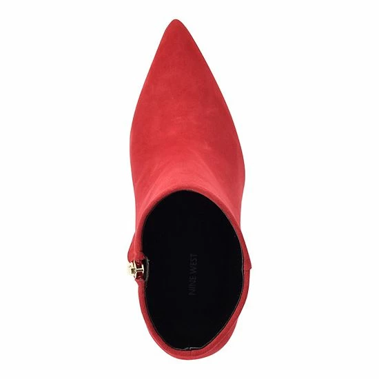 Nine West Bolana Women's Suede Heeled Ankle Boots 4 Nine West Bolana Women's Suede Heeled Ankle Boots - Image 4