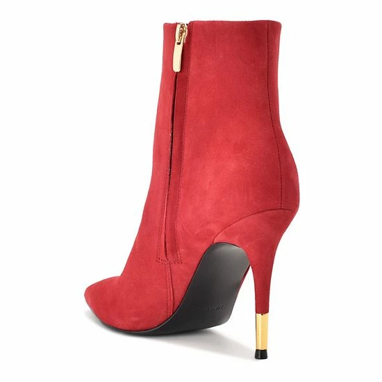 Nine West Bolana Women's Suede Heeled Ankle Boots 5 Nine West Bolana Women's Suede Heeled Ankle Boots - Image 5