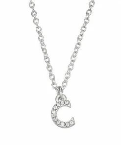 Nine West Initial "C" Pendant Necklace