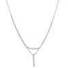 Nine West Strand Bar Multirow Necklace