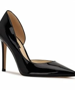 Nine West Folowe Women's High Heels Silver Glitter