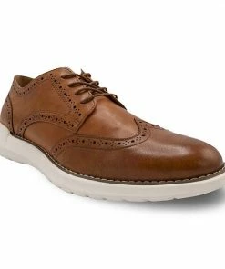 Nine West Jay Men's Wingtip Oxford Shoes Tan -Nine West Shop unnamed file 5665