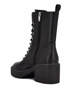 Nine West Denie Women's Combat Boots Black Pat -Nine West Shop unnamed file 5686