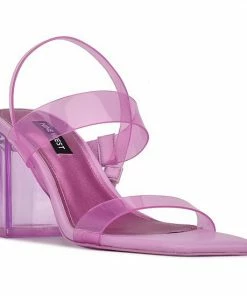 Nine West Tenia Women's Dress Sandals Smoke Black -Nine West Shop unnamed file 5704