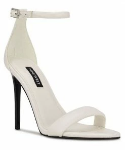 Nine West Teeya Women's Dress Sandals White 7 Nine West Teeya Women's Dress Sandals White -Nine West Shop unnamed file 5722