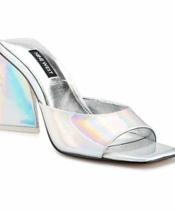 Nine West You Go Women's Heeled Slide Sandals Black Patent -Nine West Shop unnamed file 5728