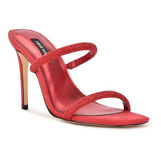 Nine West Zarleen 02 Women's Dress Sandals Red 7 Nine West Zarleen 02 Women's Dress Sandals Red - Image 7