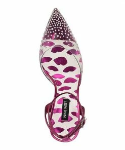 Nine West Foreva Women's Dress Pumps Clear Neon Yellow -Nine West Shop unnamed file 5801