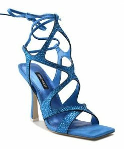 Nine West Alanah Women's Dress Sandals Medium Blue -Nine West Shop unnamed file 5821
