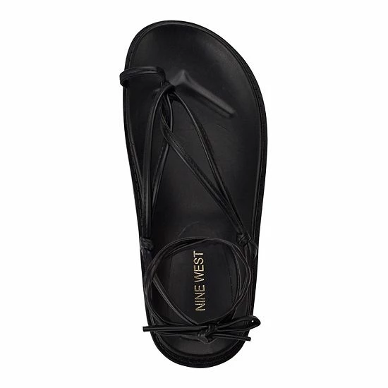 Nine West Sarest Women's Strappy Sandals Lime Green 4 Nine West Sarest Women's Strappy Sandals Lime Green - Image 4