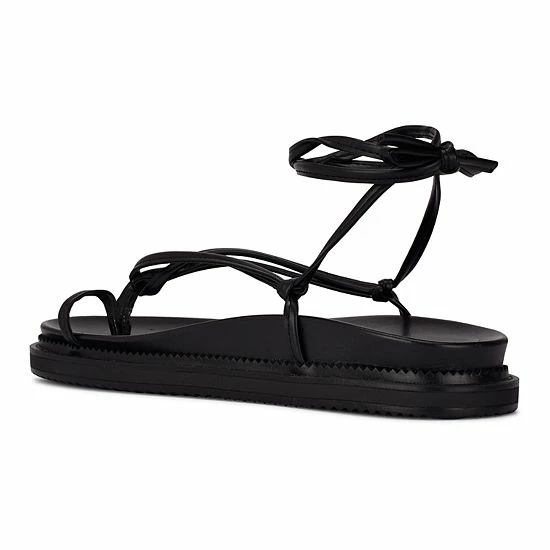 Nine West Sarest Women's Strappy Sandals Lime Green 5 Nine West Sarest Women's Strappy Sandals Lime Green - Image 5