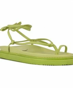 Nine West Sarest Women's Strappy Sandals Lime Green 12 Nine West Sarest Women's Strappy Sandals Lime Green -Nine West Shop unnamed file 5827