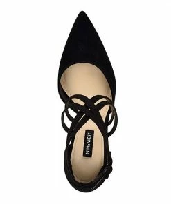 Nine West Festa Women's Suede High Heels Black Suede -Nine West Shop unnamed file 5872