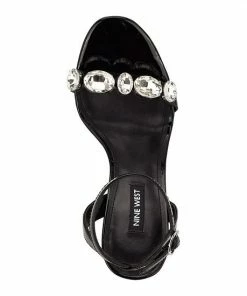 Nine West Lizah Women's High Heel Dress Sandals Black Patent -Nine West Shop unnamed file 5910