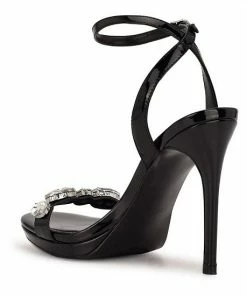Nine West Lizah Women's High Heel Dress Sandals Black Patent -Nine West Shop unnamed file 5911