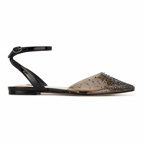 Nine West Briya Women's Dress Flats Smoke Black 2 Nine West Briya Women's Dress Flats Smoke Black - Image 2
