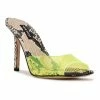Nine West Ido Women's Dress Sandals Neon Green