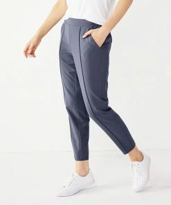 Women's Nine West Relaxed Crop Pull-On Pants Mushroom 20 Women's Nine West Relaxed Crop Pull-On Pants Mushroom -Nine West Shop unnamed file 593