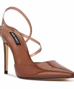 Nine West Fames Women's Heels Medium Brown Multi -Nine West Shop unnamed file 5954