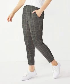 Women's Nine West Relaxed Crop Pull-On Pants Mushroom 24 Women's Nine West Relaxed Crop Pull-On Pants Mushroom -Nine West Shop unnamed file 597