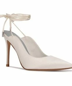 Nine West Feya Women's Ankle Wrap Dress Pumps