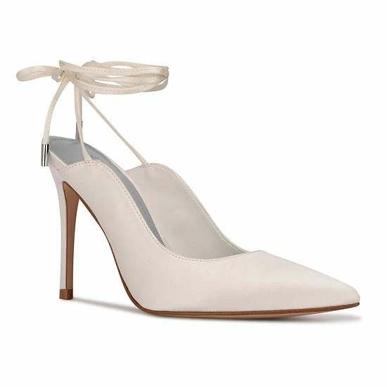Nine West Feya Women's Ankle Wrap Dress Pumps 1 Nine West Feya Women's Ankle Wrap Dress Pumps