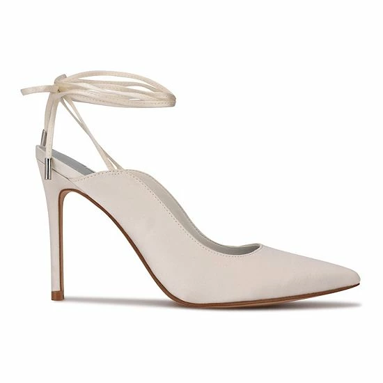 Nine West Feya Women's Ankle Wrap Dress Pumps 2 Nine West Feya Women's Ankle Wrap Dress Pumps - Image 2