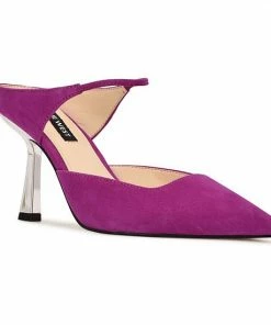Nine West Madys Women's Suede Heels Berry Suede 3 Nine West Madys Women's Suede Heels Berry Suede -Nine West Shop unnamed file 5985