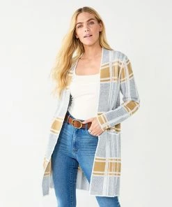 Women's Nine West Jacquard Long Cardigan Gray Abstract 25 Women's Nine West Jacquard Long Cardigan Gray Abstract -Nine West Shop unnamed file 6