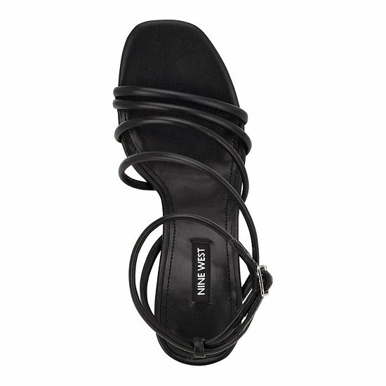 Nine West Yeap Women's Block Heel Dress Sandals Yellow 4 Nine West Yeap Women's Block Heel Dress Sandals Yellow - Image 4