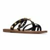 Nine West Cerri Women's Strappy Slide Sandals Black