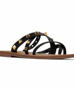 Nine West Cerri Women's Strappy Slide Sandals Black -Nine West Shop unnamed file 6047