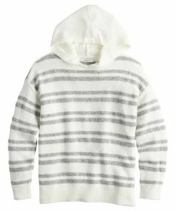 Women's Nine West Shine Hooded Sweater Cognac Sequin Stripe 13 Women's Nine West Shine Hooded Sweater Cognac Sequin Stripe -Nine West Shop unnamed file 6061