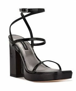 Nine West Benz Women's Dress Sandals Silver -Nine West Shop unnamed file 6087