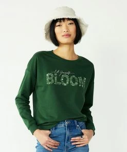 Women's Nine West Graphic Sweatshirt On Cloud Wine -Nine West Shop unnamed file 6125