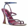 Nine West Blitz Women's Dress Sandals Purple Multi