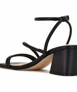 Nine West Gloro Women's Block Heel Sandals Black -Nine West Shop unnamed file 6184